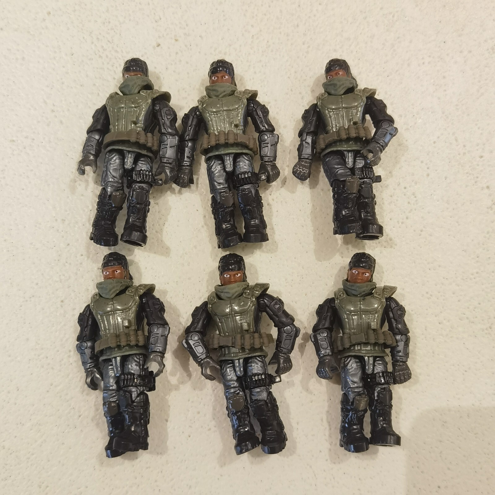 Mega bloks Construx call of duty COD 6 LOOSE figures from BLACK OPS GCP05