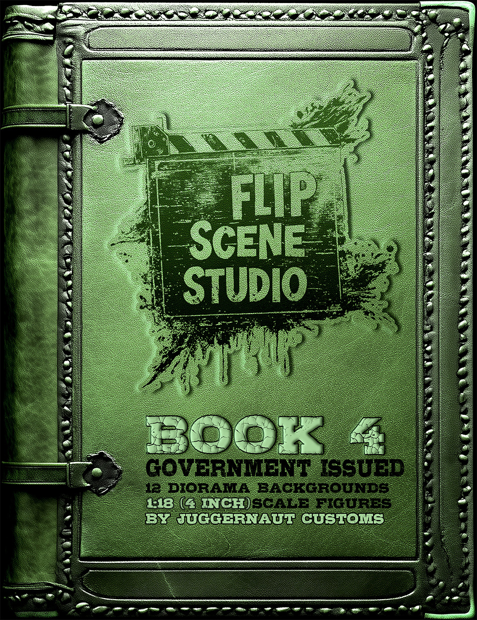Flip Scene Studio Set 04 – Government Issued – Action Figure Diorama Backdrop