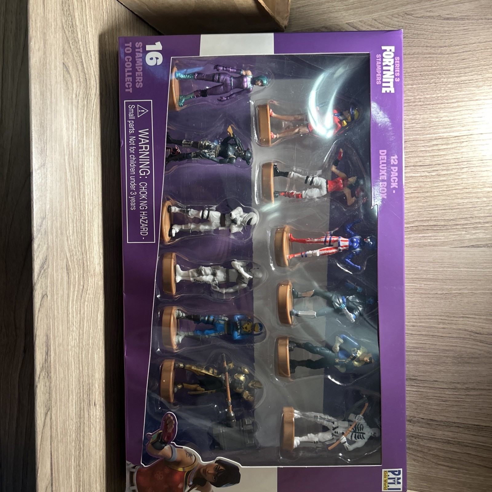 Lot of 2 – Fortnite Stampers 12 Pack Deluxe Boxes 24 Total Stamps