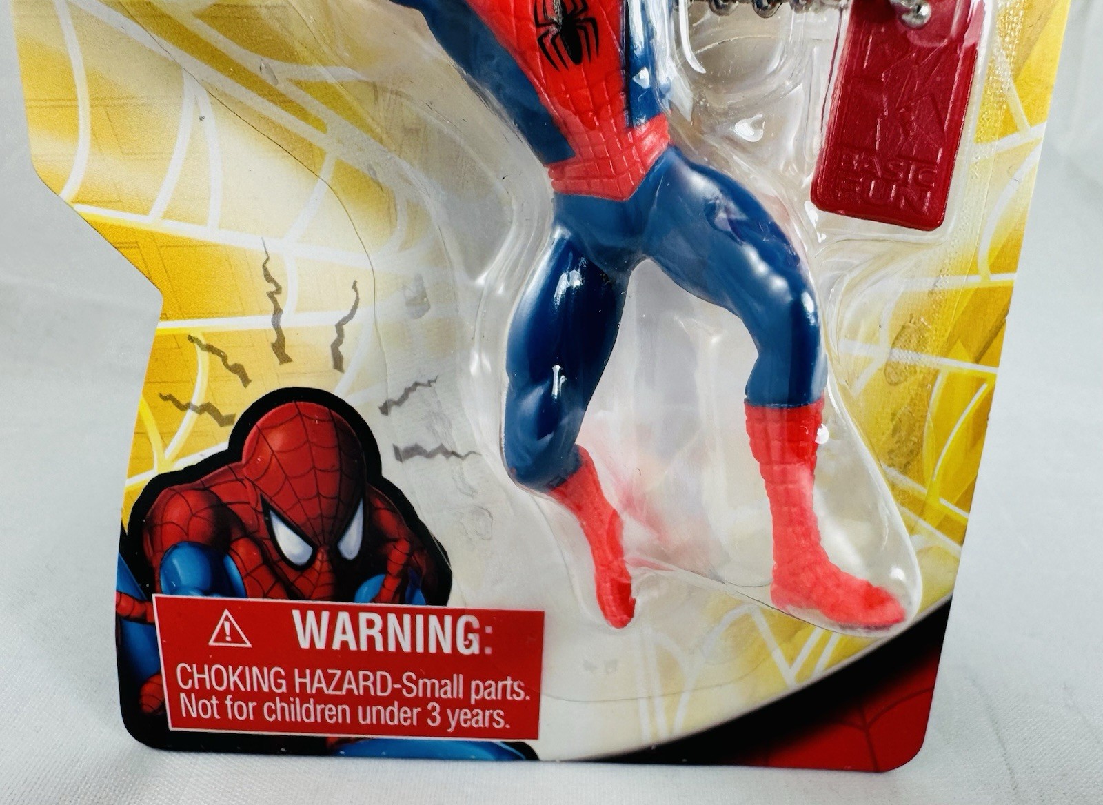 MARVEL SPIDER-MAN KEYCHAIN SPIDER SENSE 2010 BASIC FUN