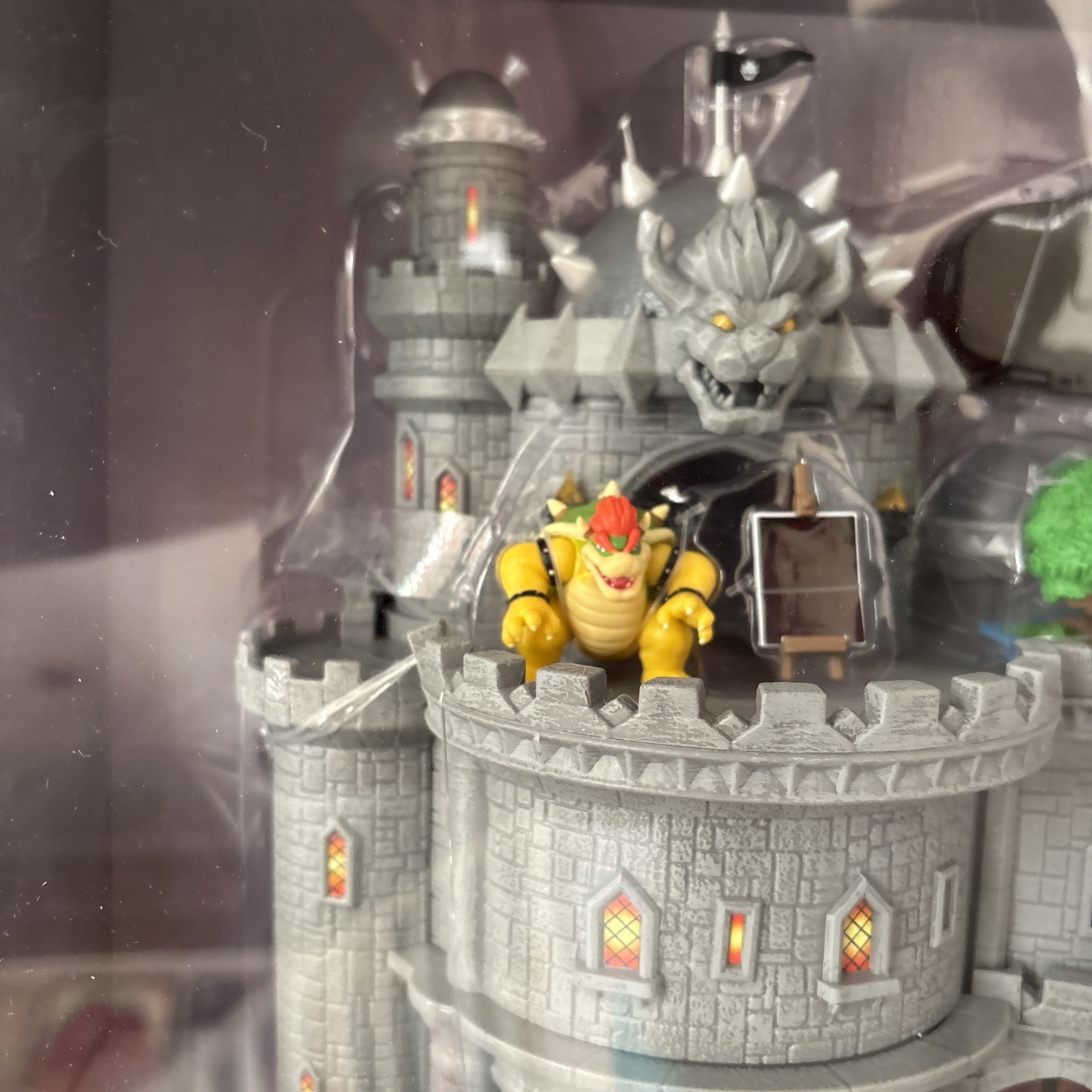 The Super Mario Galaxy Movie Bowser Castle Playset – New In Box Tiny Bowser Mini