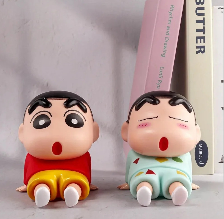 1pc Anime Phone Holder Figure Cute Desktop Stand Cartoon Ornament – NEW