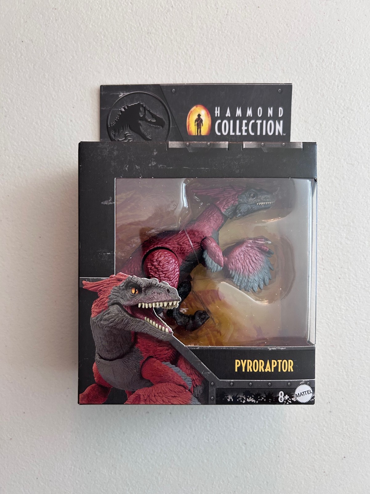 DAMAGED BOX Jurassic World Hammond Collection Pyroraptor Figure
