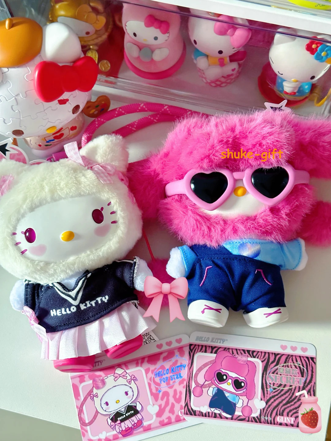 Miniso Hello Kitty Pop Star Series Plush Confirmed Figure Gift Toy Blind Box