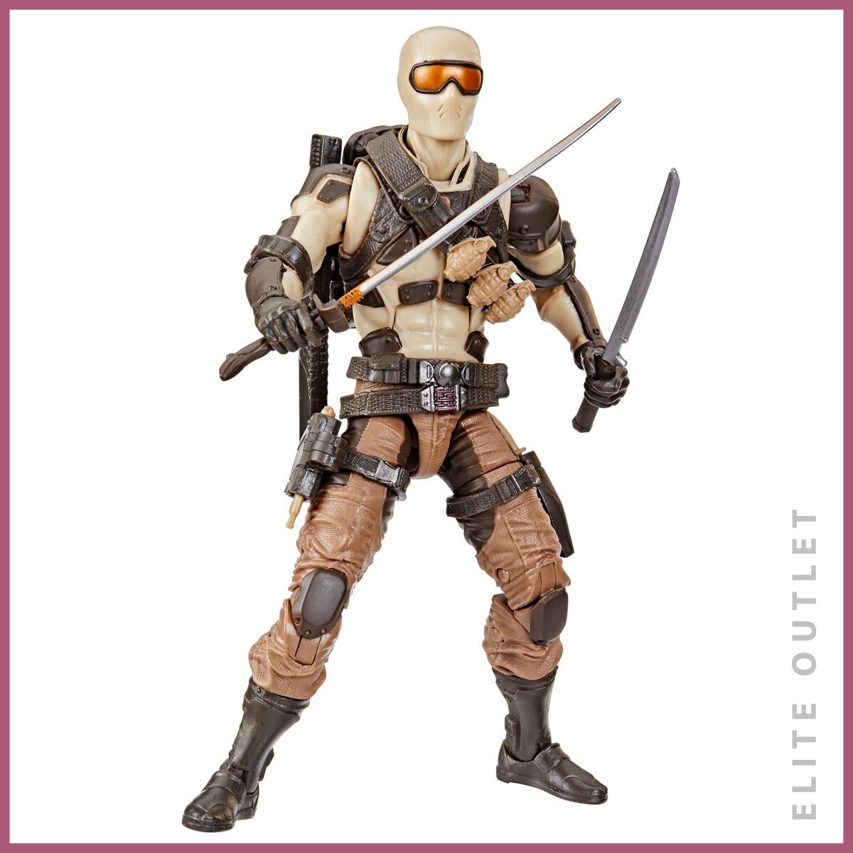 Hasbro G.I. Joe Classified Series 6-Inch Desert Commando Snake Eye Action Figure