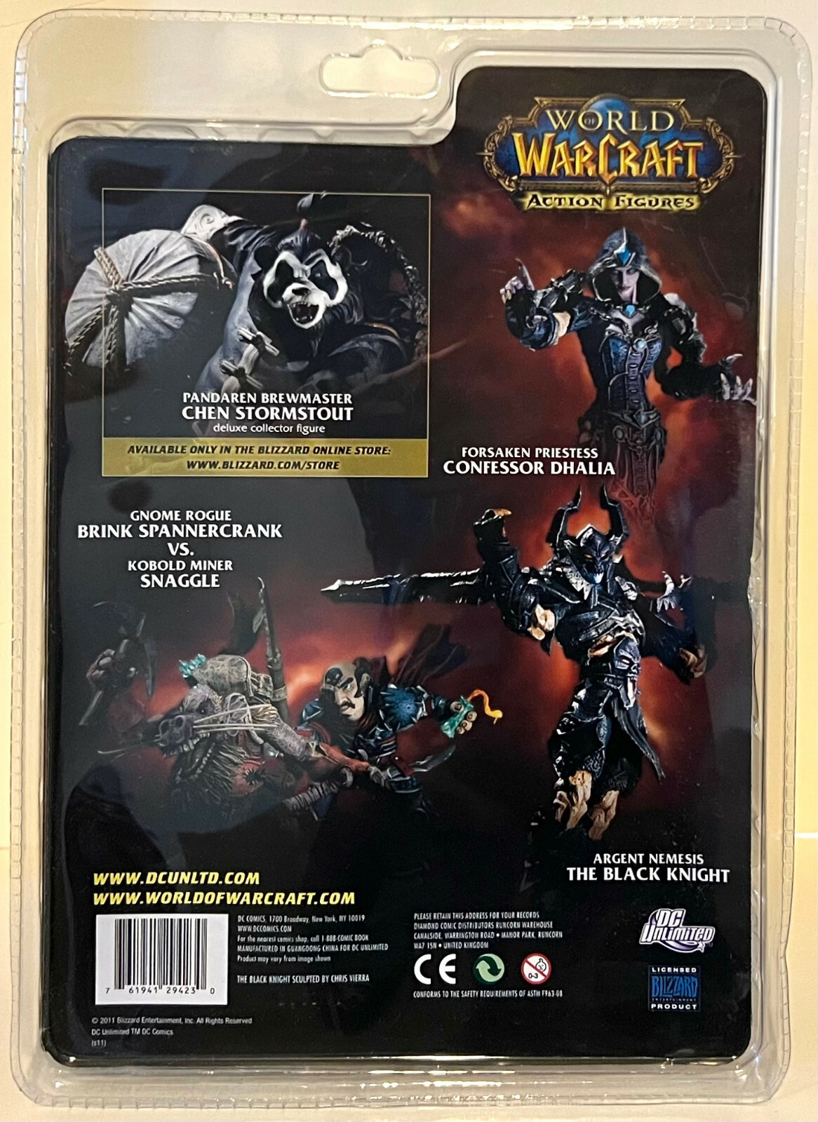 WORLD of WARCRAFT WOW Series 8 Action Figure Argent Nemesis THE BLACK KNIGHT