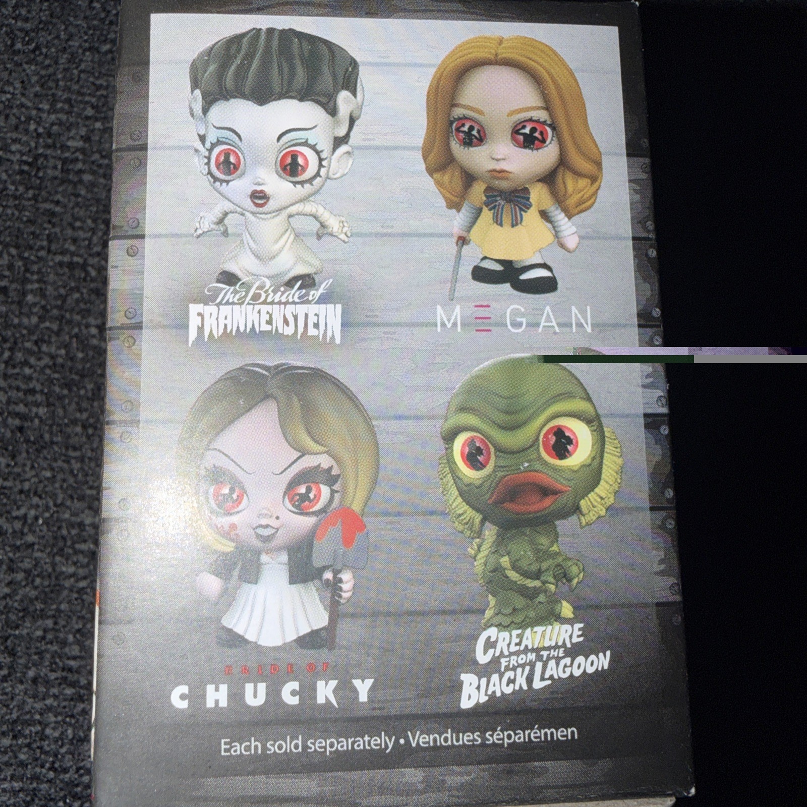 Just Play Tiny Nightmares Figure Blind Box Collectible Figure Series 1 Sealed!