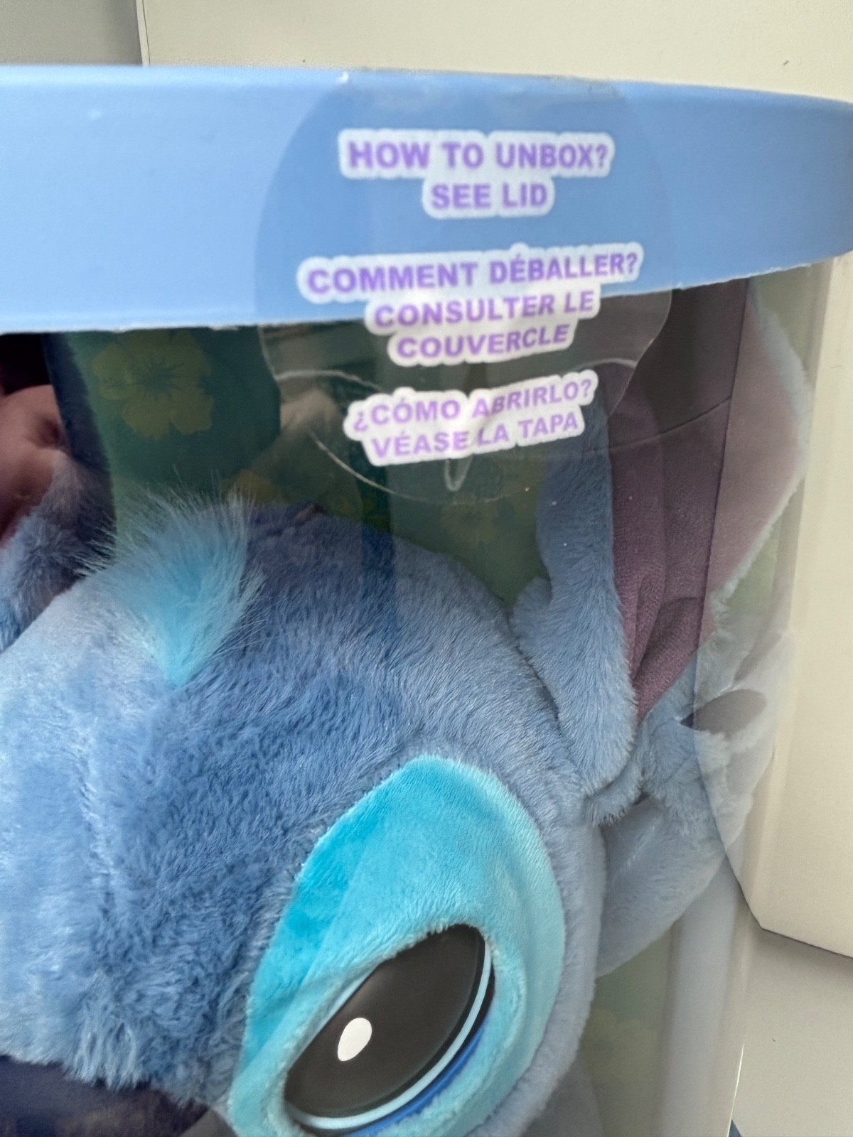 Lilo & Stitch Real FX Disney Stitch Animatronic Puppet 18” Interactive Puppet