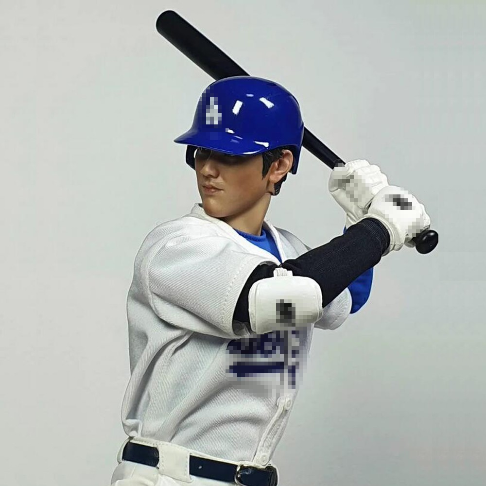 KUMIK Shohei Ohtani Japanese Male Baseball Player 12in Action Figure Doll Model