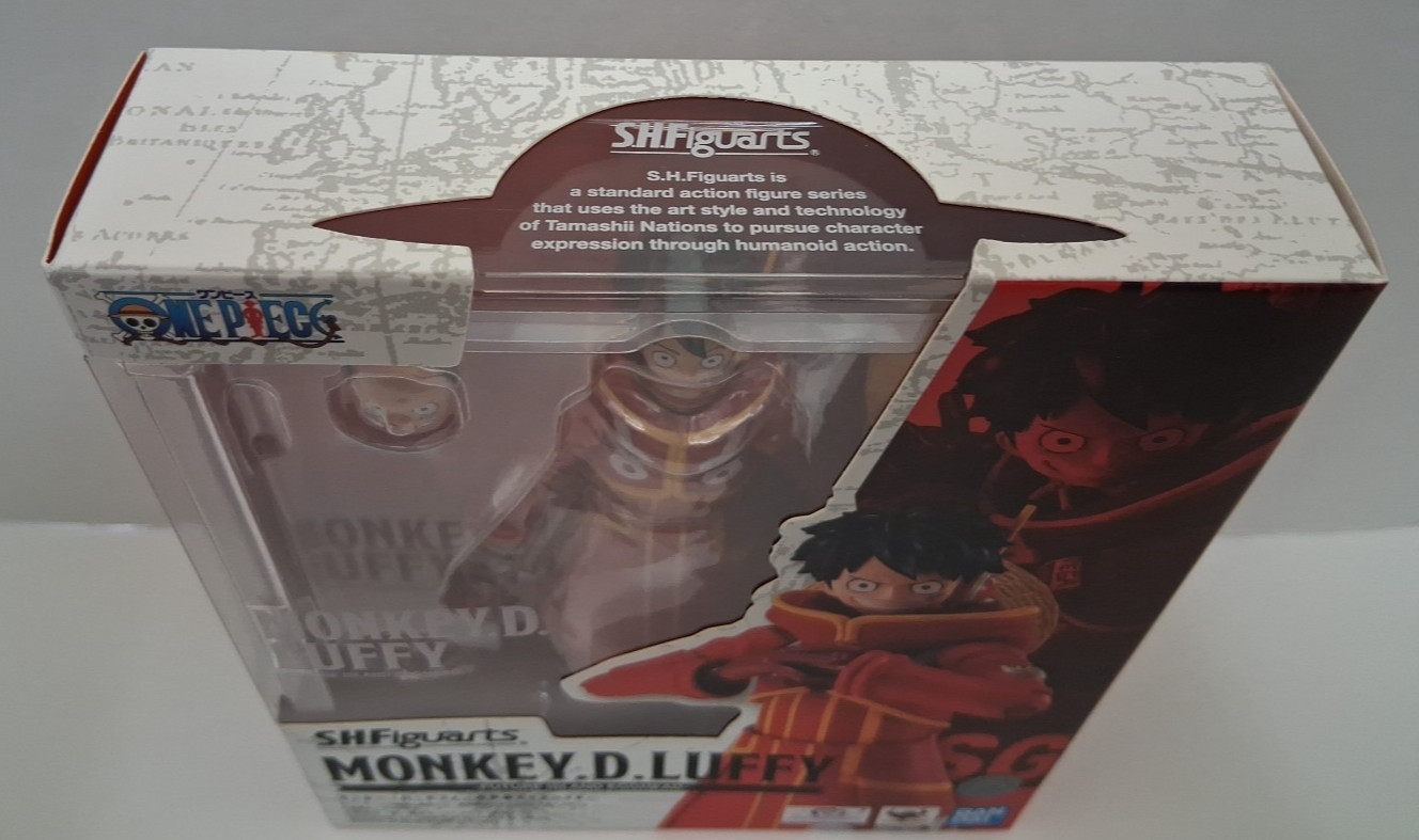 Bandai S.H. Figuarts One Piece Monkey D. Luffy Future Island Egghead Figure New