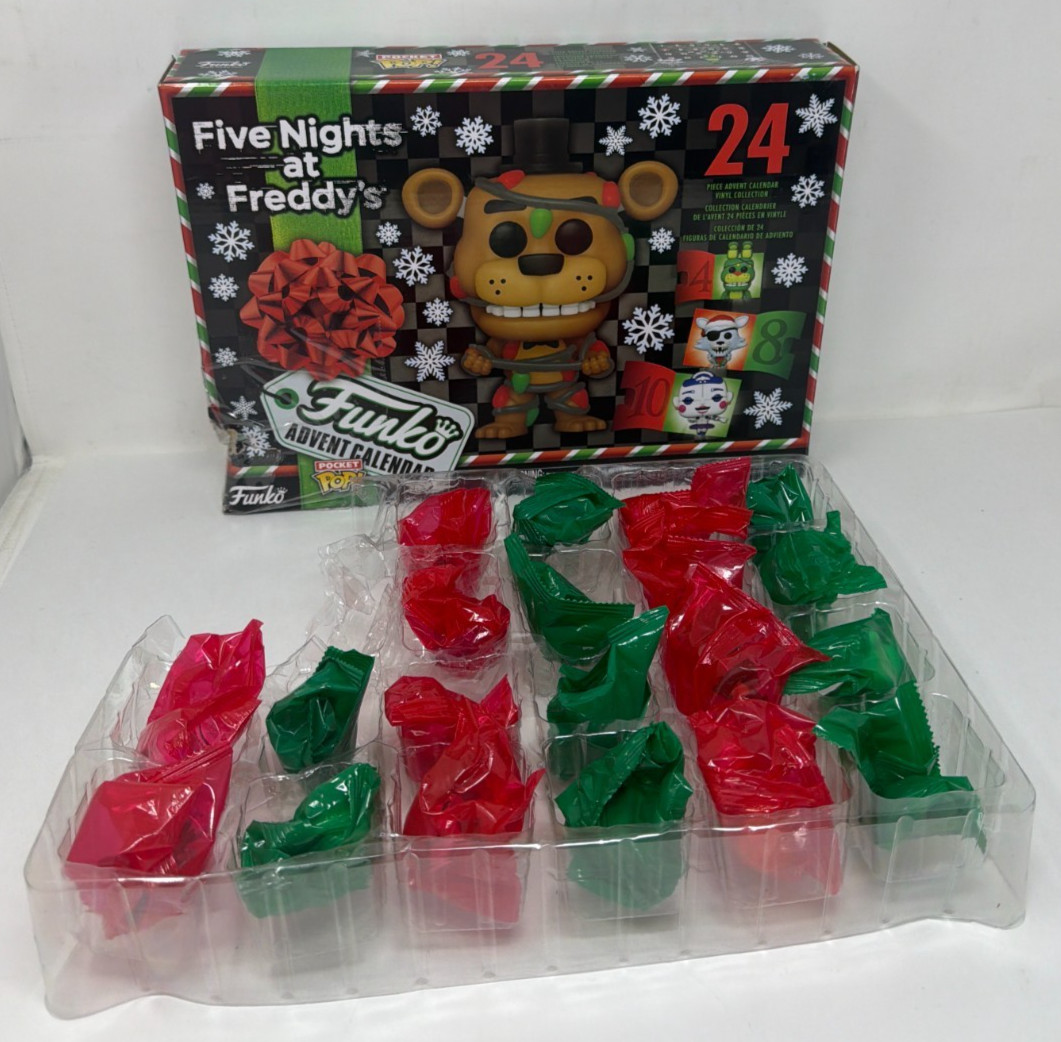 Funko Pop! Advent Calendar: Five Nights At Freddy’s Brand New Missing 4 figures!