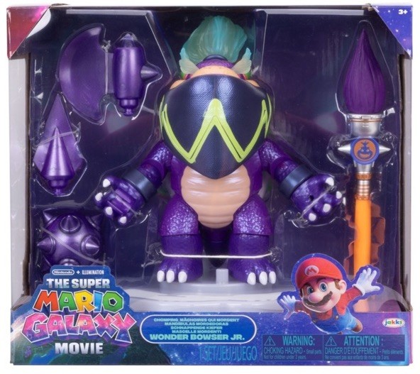🔥PRE SELL SHIP 9/5🔥 The Super Mario Galaxy Movie 8” Chomping Wonder Bowser Jr.