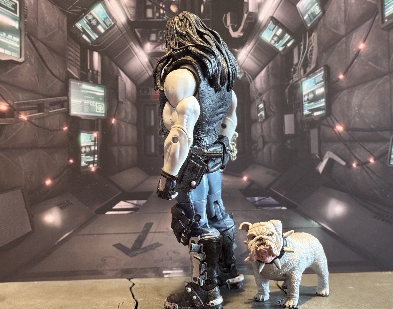 DC Universe Classics Lobo Action Figure with Dawg 2008 SDCC Exclusive Complete