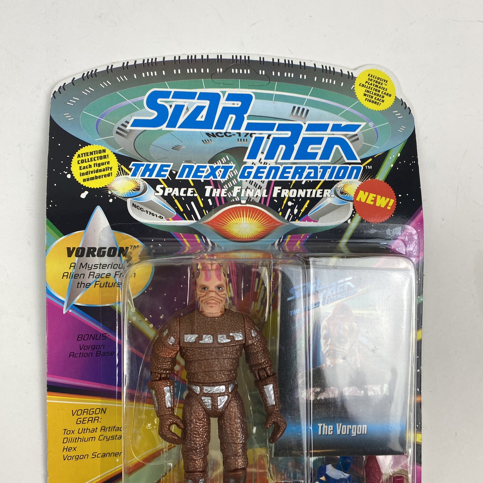 1993 Playmates STAR TREK The Next Generation Enterprise Bridge Playset 3x FIGS!