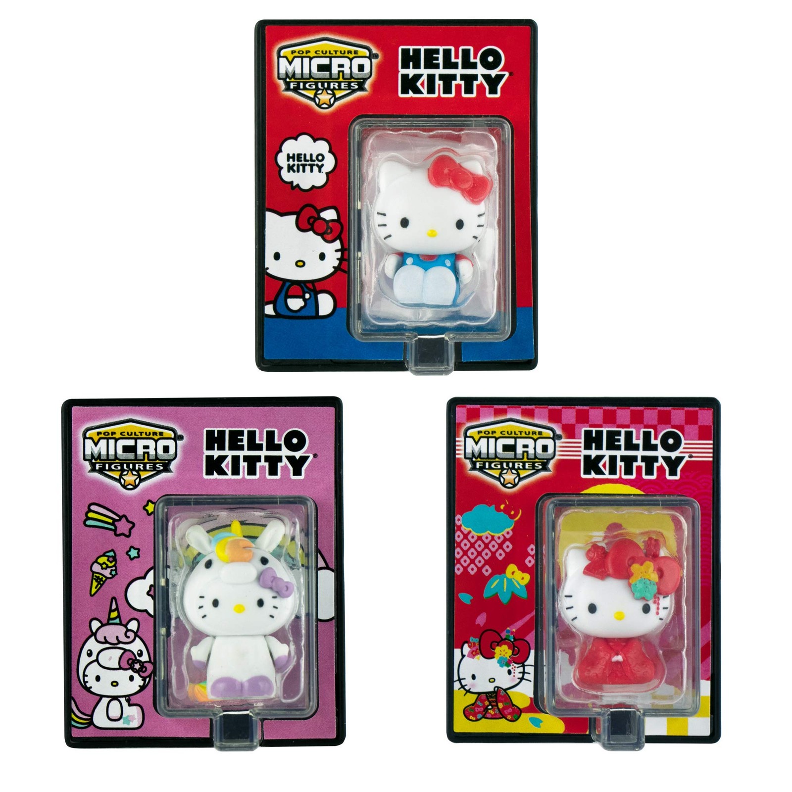 Worlds Smallest World’s Smallest Hello Kitty Bundle Set of 3 Micro Figures