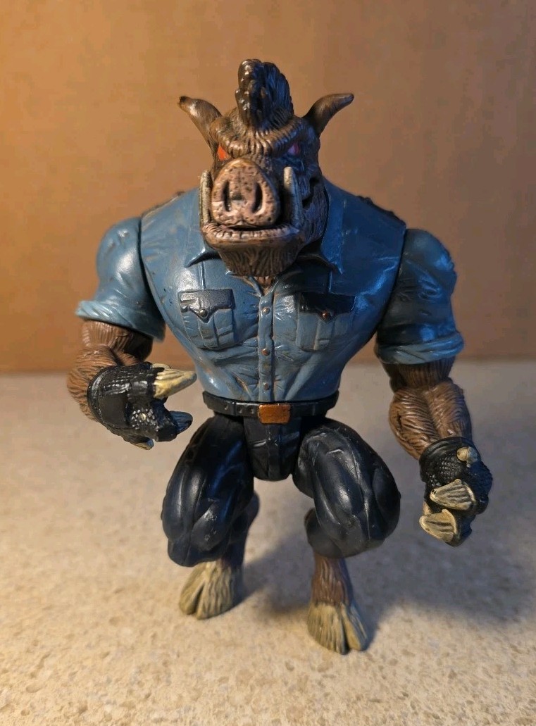 Duke Nukem Series 2 Pigcop LARD Action Figure 1998 3D Realms ReSaurus Loose
