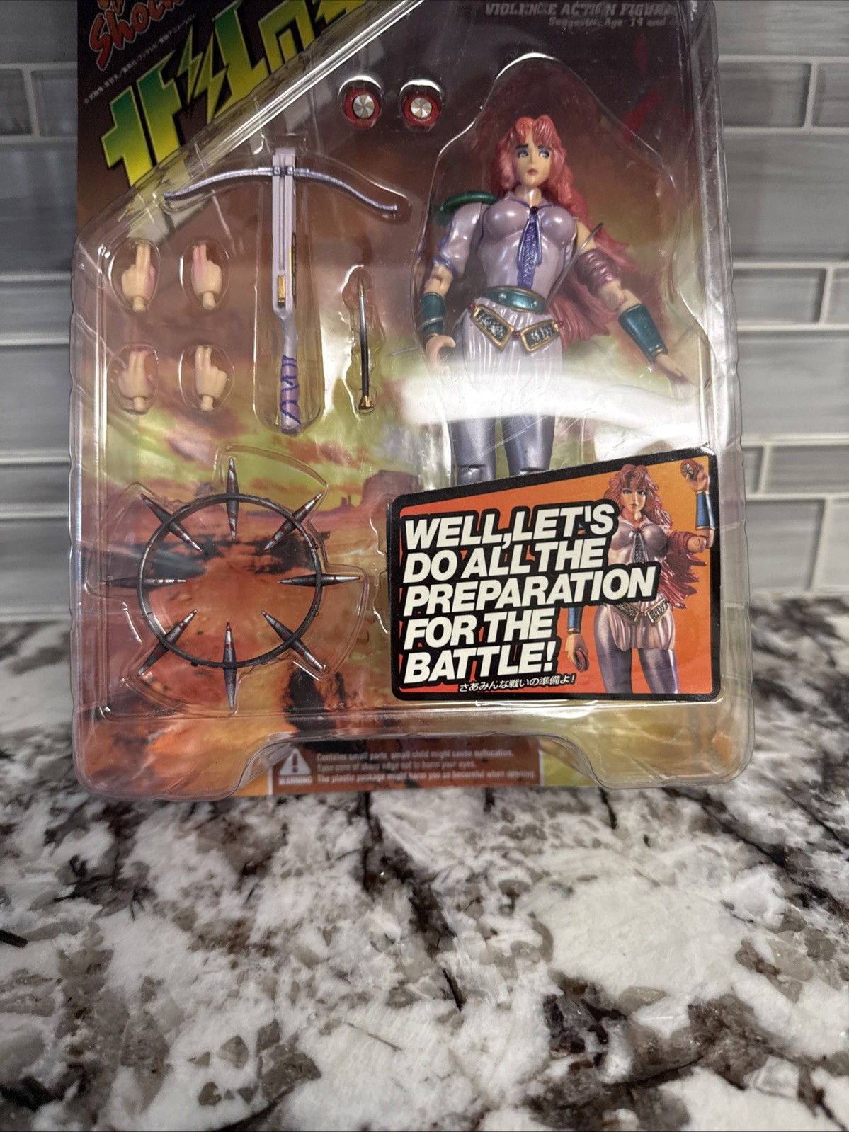 Kaiyodo Xebec Toys Fist of the North Star MAMIYA 199X Voilence Action Figure