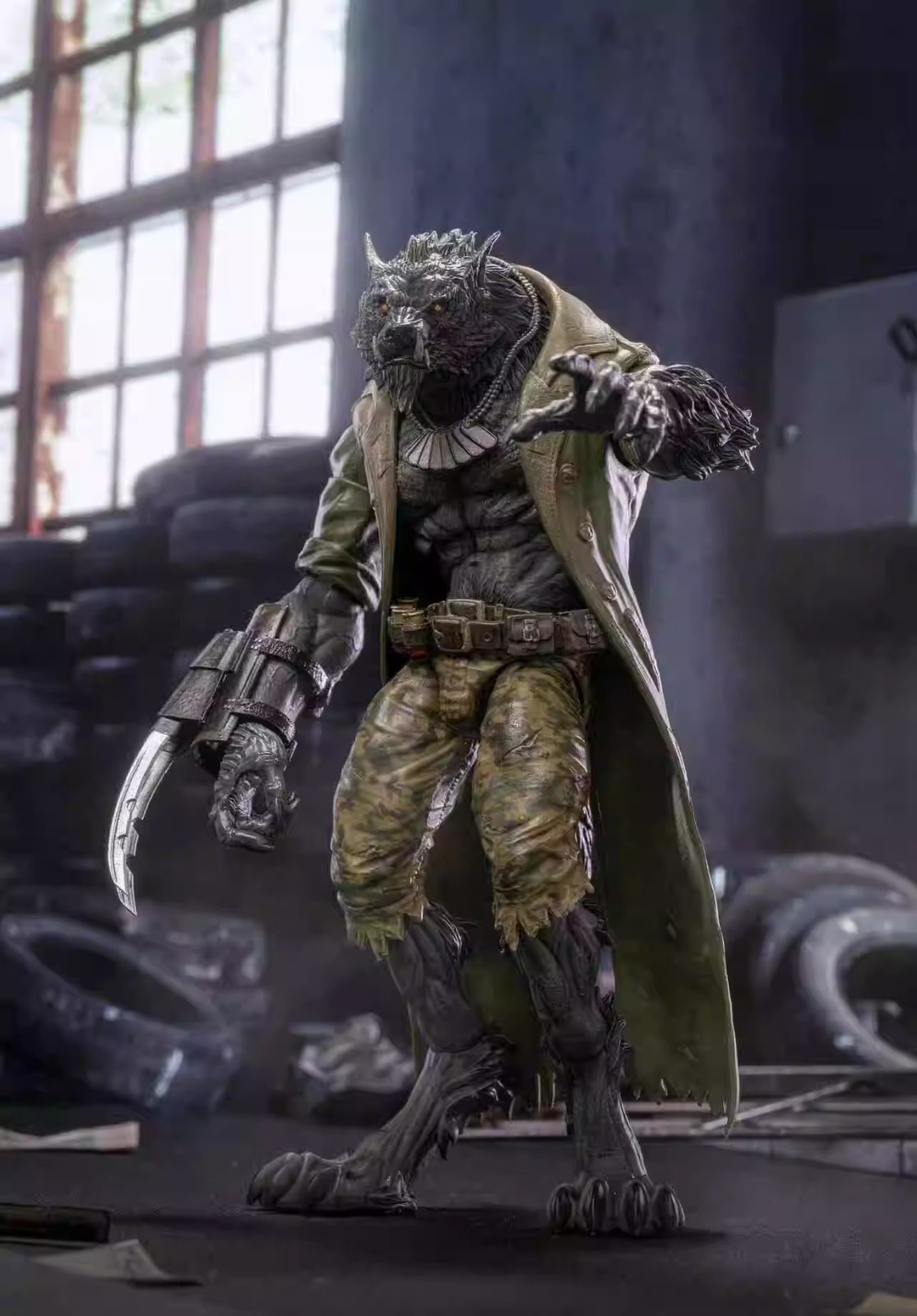 Furay Planet Monster Force Kiloworg Night Hunter (Deluxe) 1/12 Scale Figure