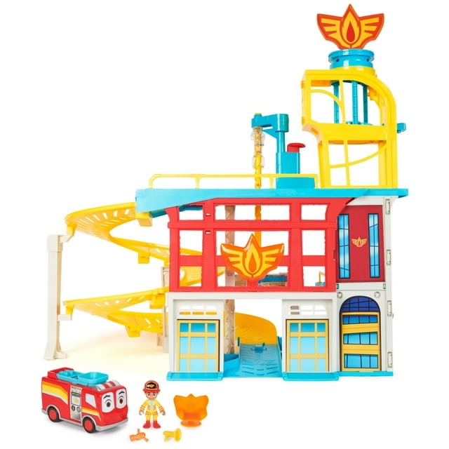 DISNEY JUNIOR FIREBUDS HQ PLAYSET FOR BOYS AND GIRLS AGES 3 AND UP – MULTICOLOR