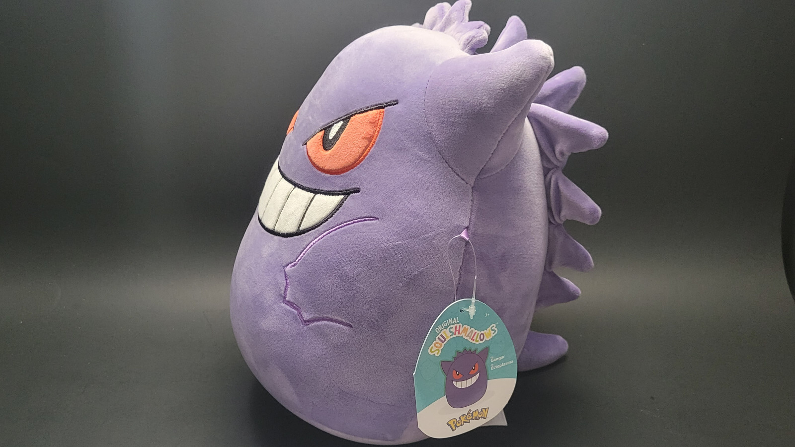 Pokemon Gengar Squishmallow Plush 10″ Original Squishmallows Jazwares ++++++++++