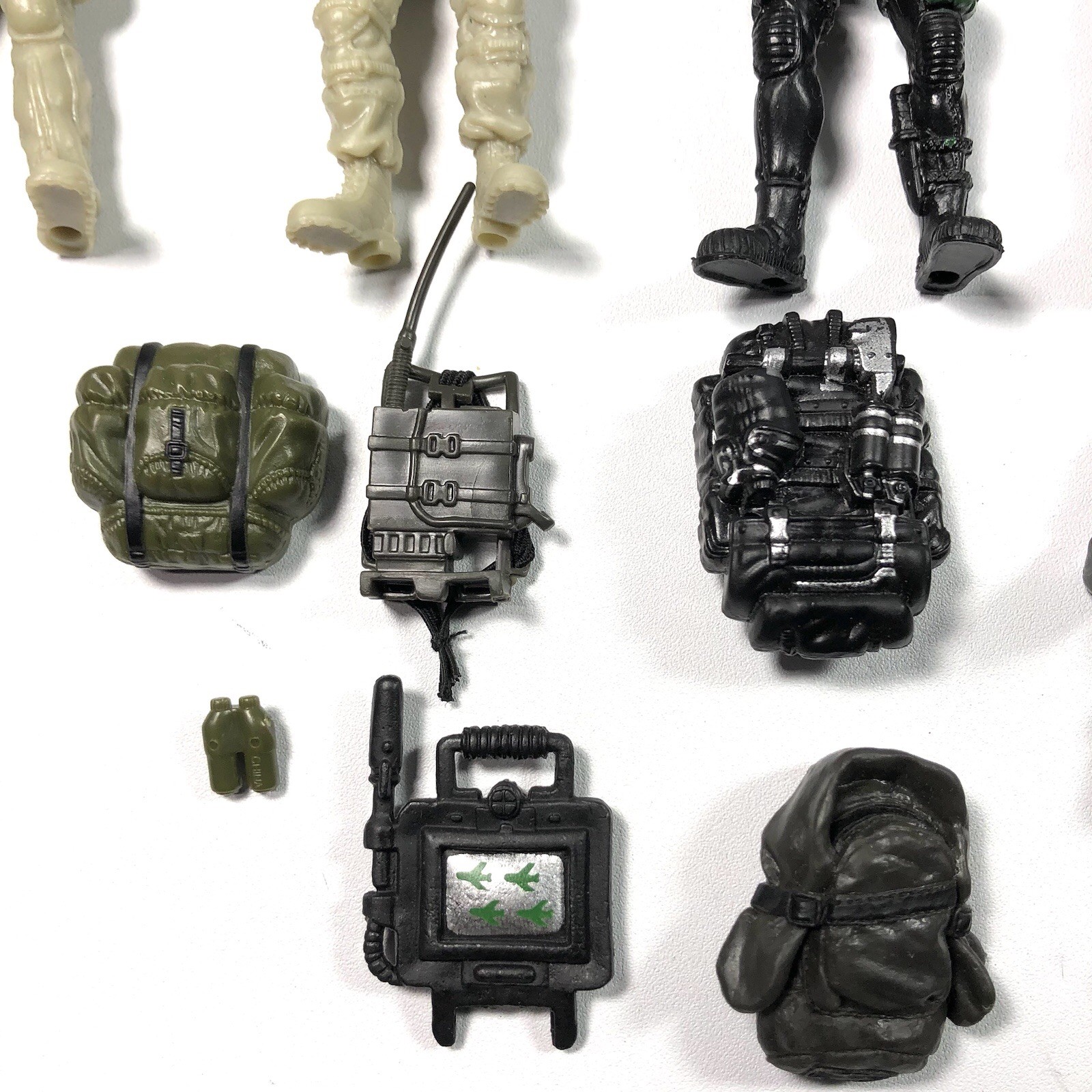 Chap Mei & Others Army Military Action Figures Lot Of 13 Plus Accessories