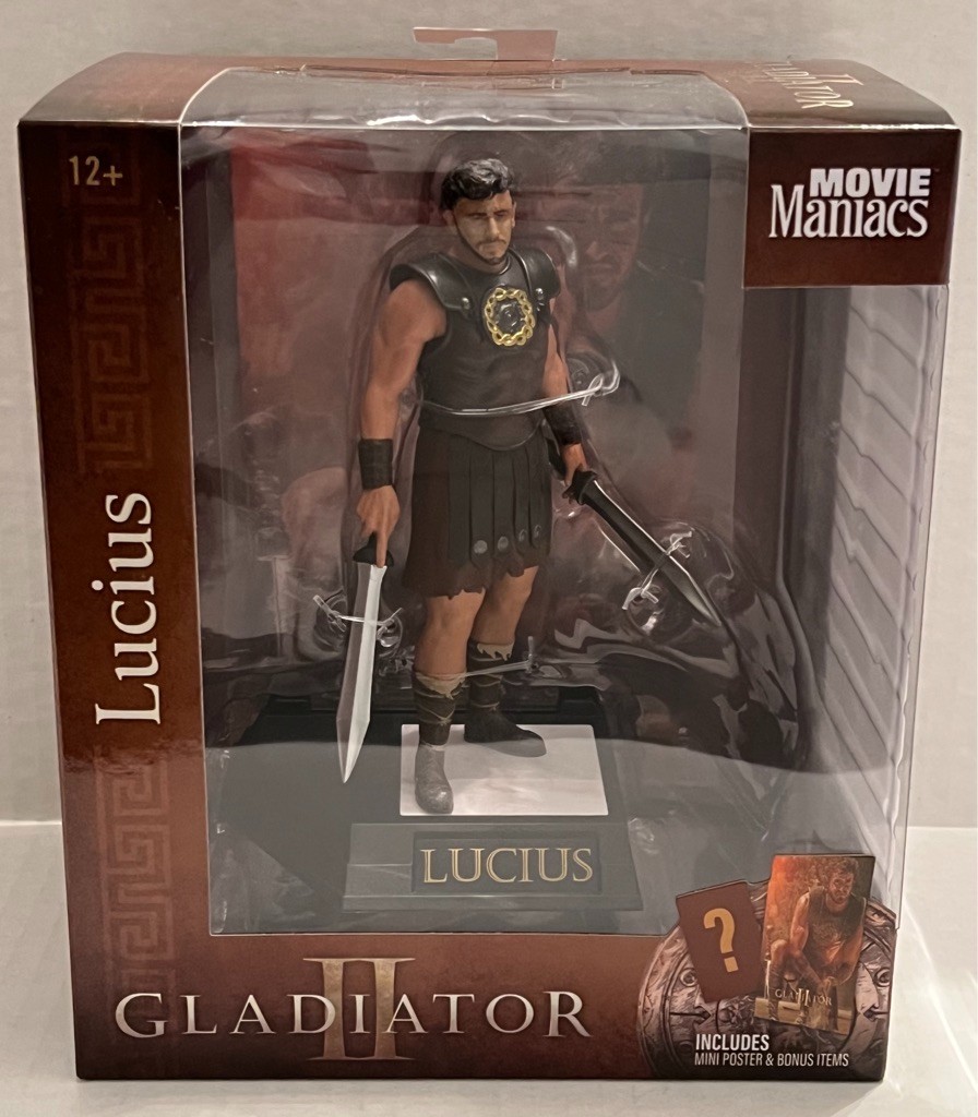 Movie Maniacs GLADIATOR 2 Lucius 6″ Posed – NEW