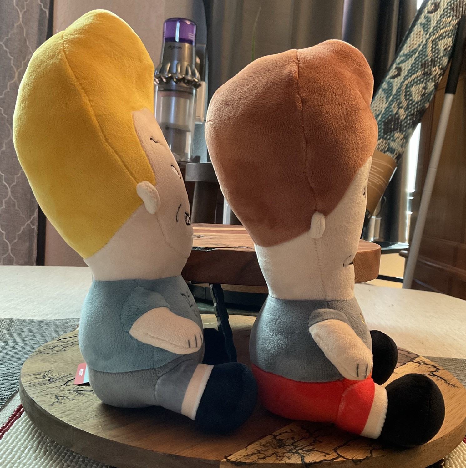 RARE 10” BEAVIS and BUTT-HEAD MTV Super Duper Plush by Super7, Set of 2, NWT