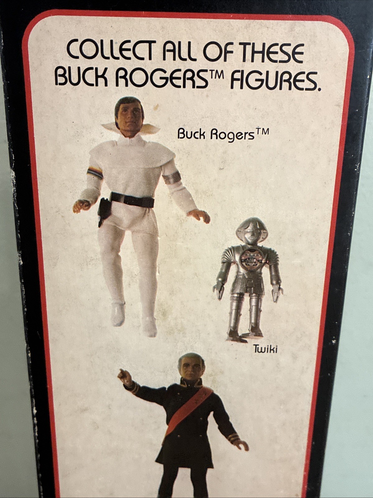 Vintage 1979 12″ Mego DR. HUER Buck Rogers and the 25th Century Box Only