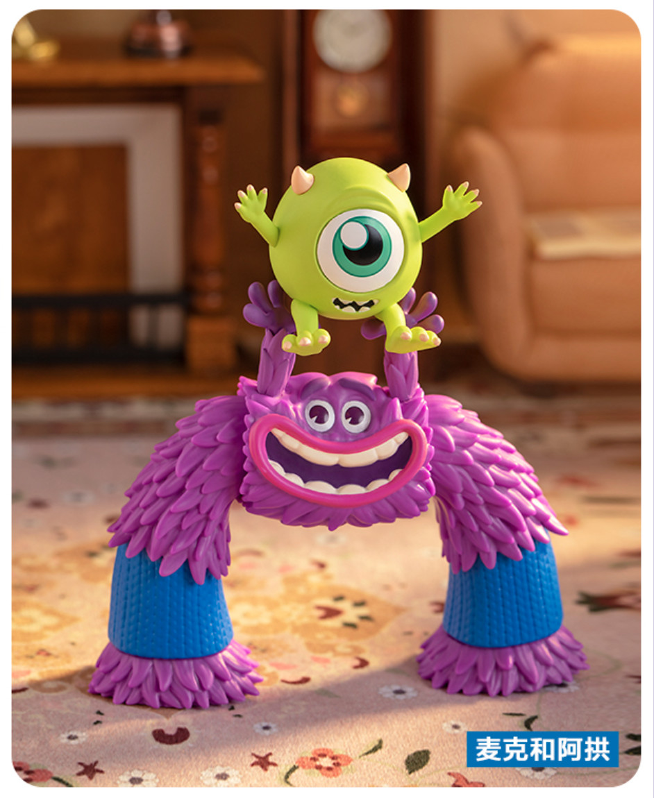 💡Pop Mart x Disney Pixar Monsters University Full Set of 12