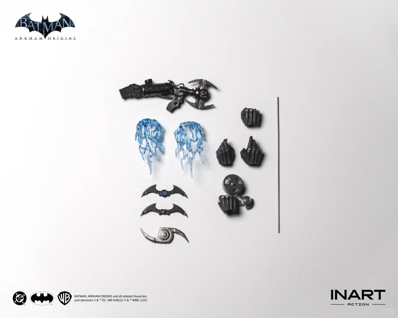 INART G0007 1/12 Arkham Batman (Battle Damaged Version) Action Figure In Stock