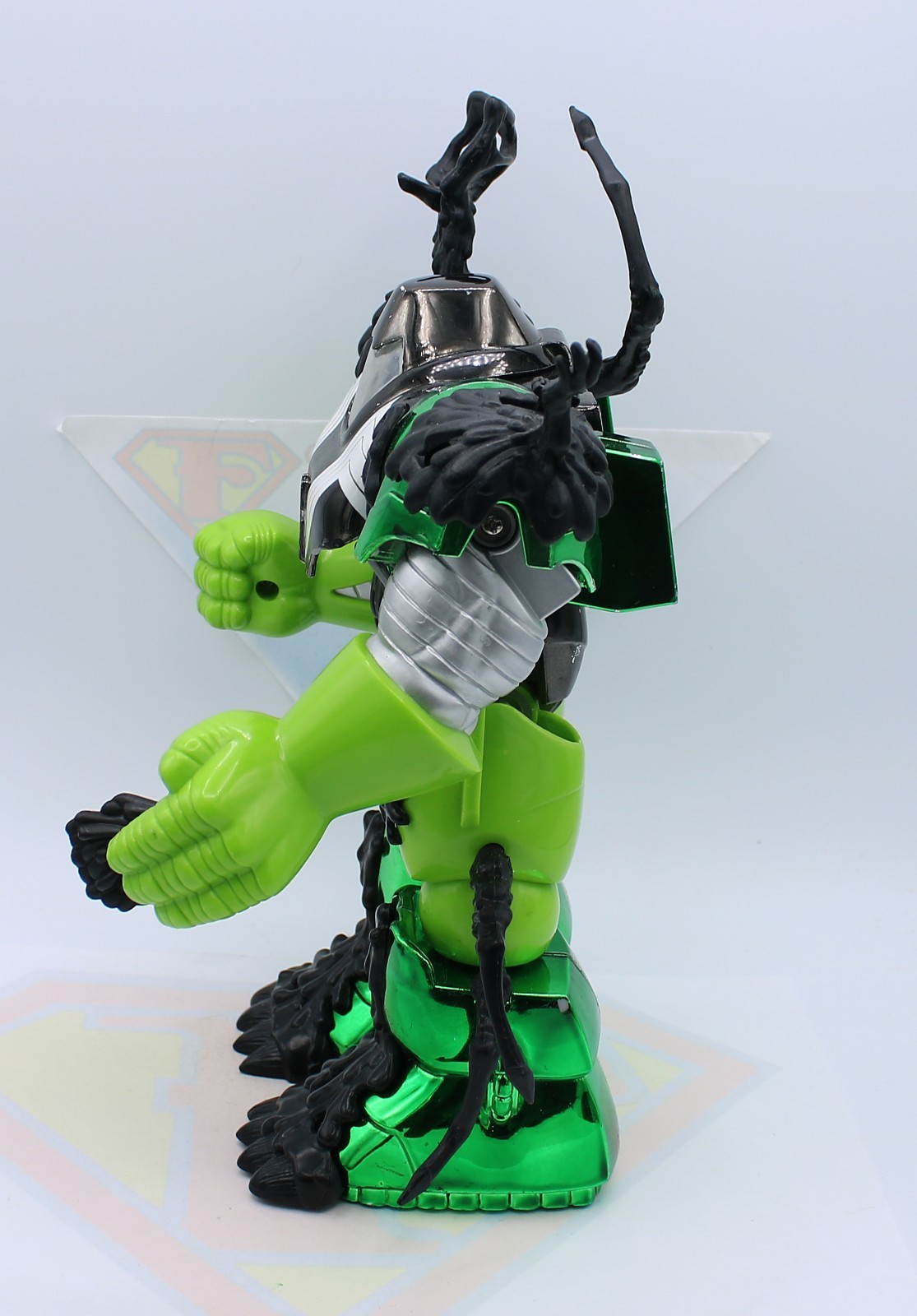 1997 Toy Biz Battle Action Mega-Armor Venom Suit Missile Spider-Man ~Incomplete