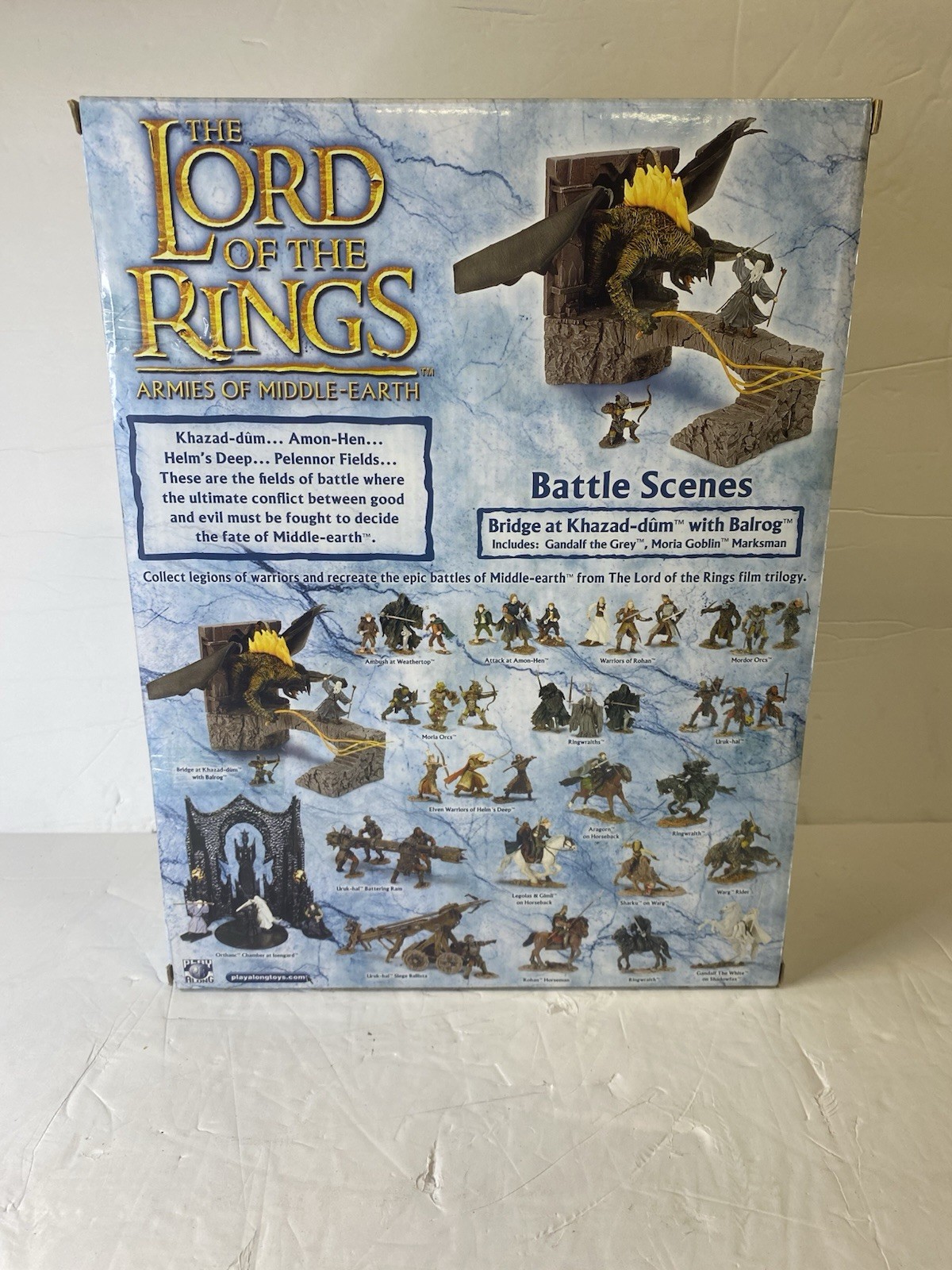 Lord of the Rings Armies of Middle-earth Bridge at Khazad-dûm with Balrog Battle