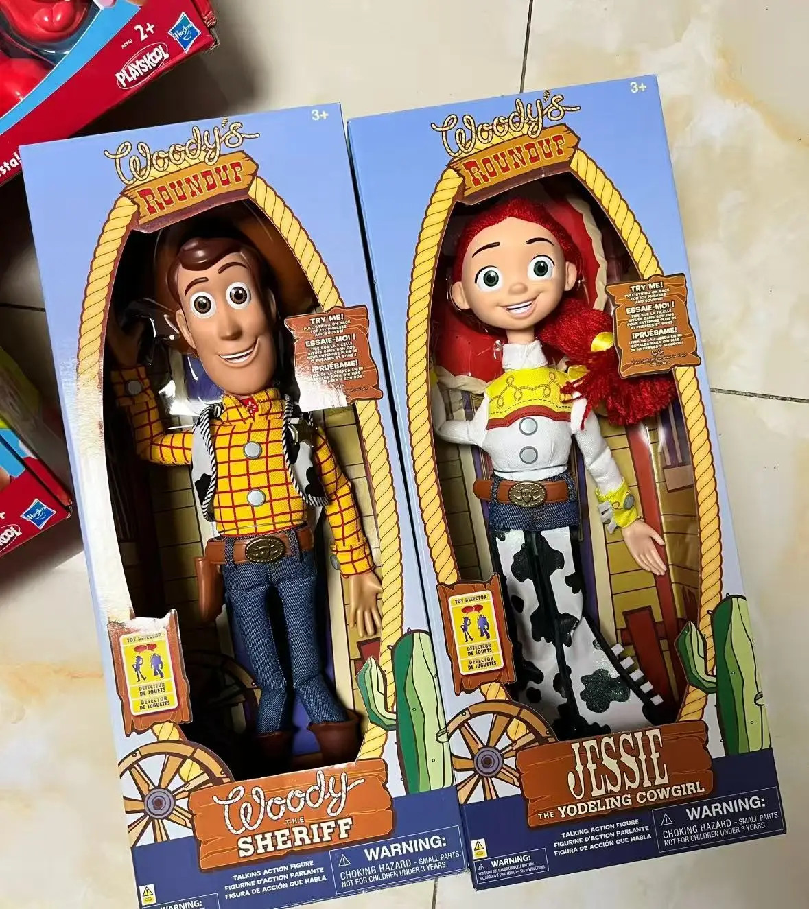 Woody Jessie Talking Figure Sing Soft Toy Anime Decoration Birthday Model Gift