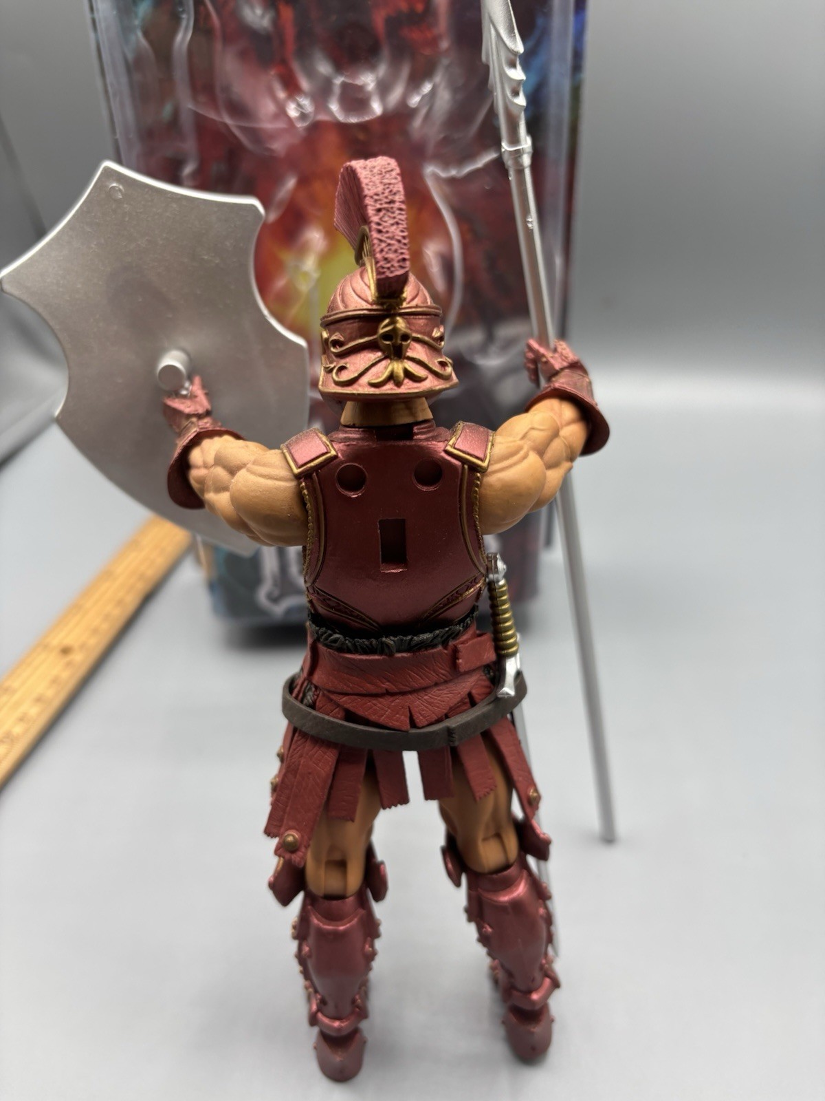 Mythic Legions Action Figure: Spartan Gladiator Vitus complete with box