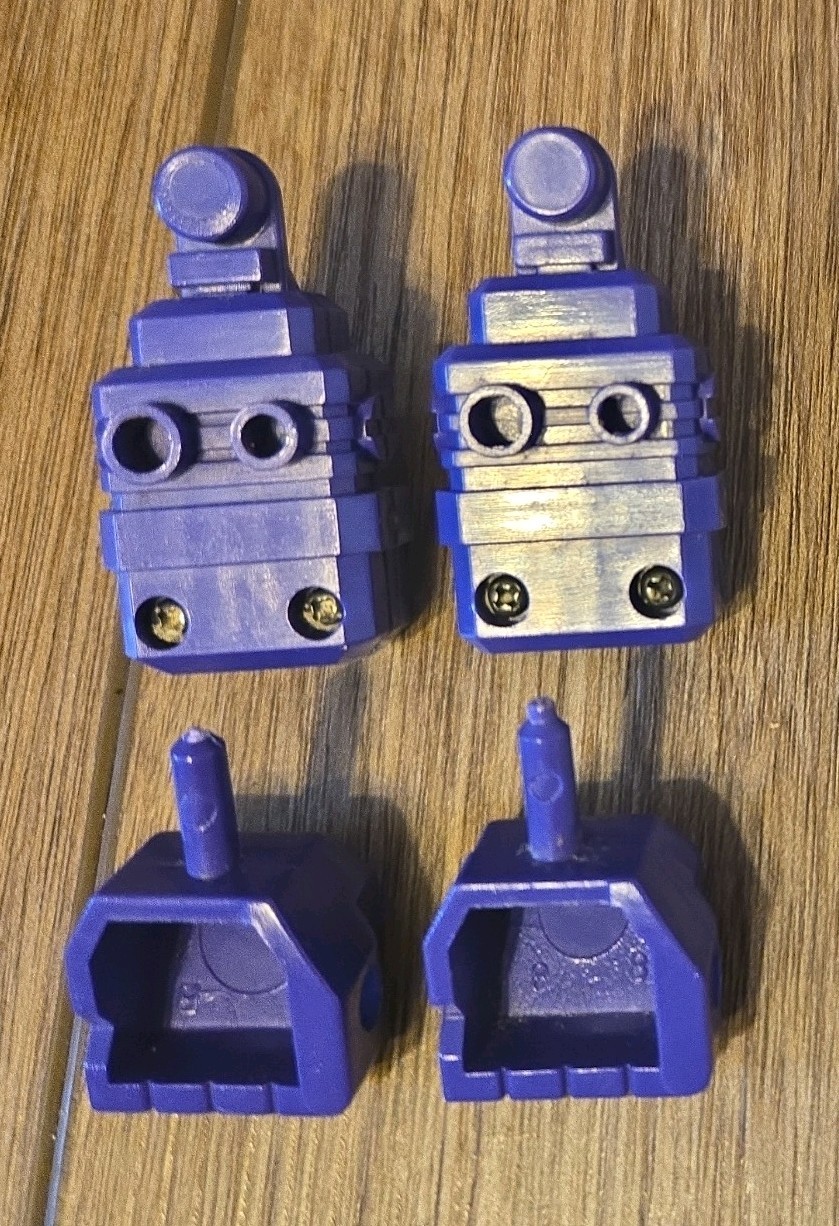 1985 Hasbro G1 TRANSFORMERS Constructicons DEVASTATOR Head Arms Accessories