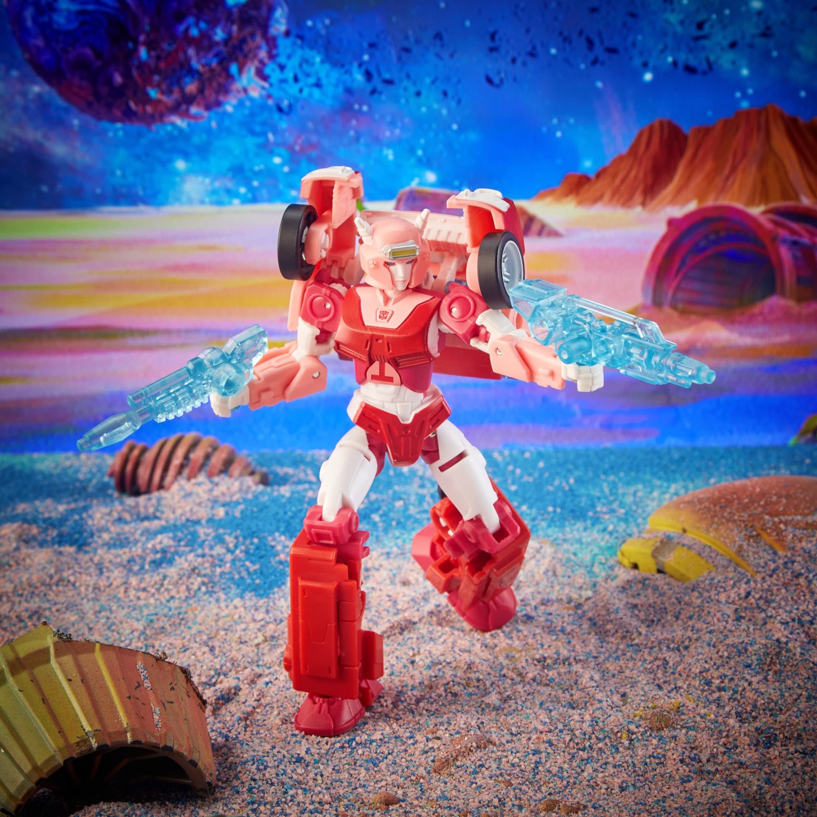 Transformers Toys Generations Legacy Deluxe Elita-1 Action Figure – Kids Ages 8