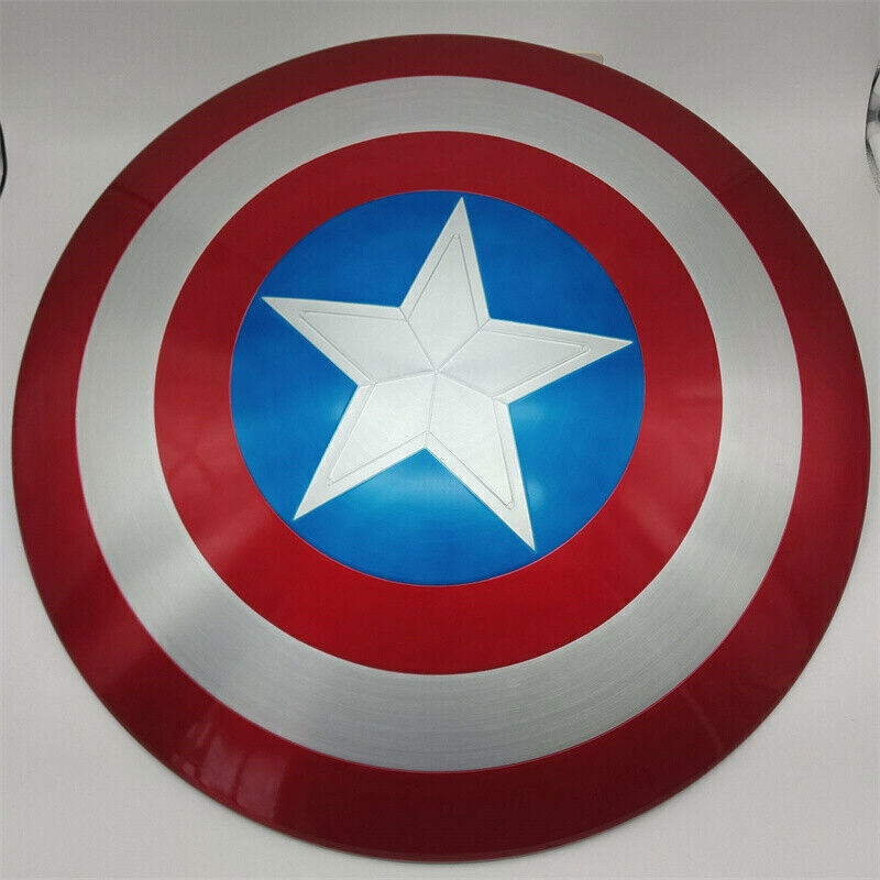 IN US ! Marvel Legends Captain America 75th Anniversary 1:1 Metal Shield Boxed
