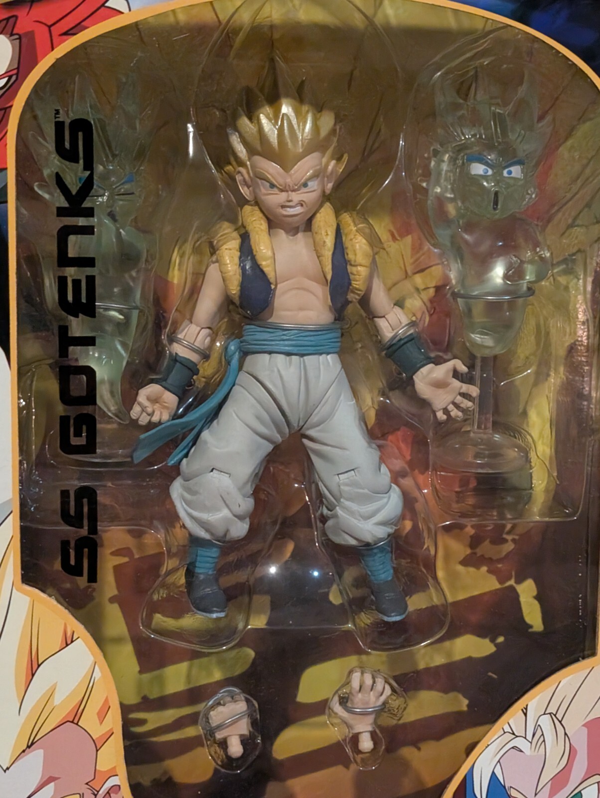 2003 6″ Dragonball Z Dragon Ball GT Limted Edtition SS GOTENKS Fusion Sealed