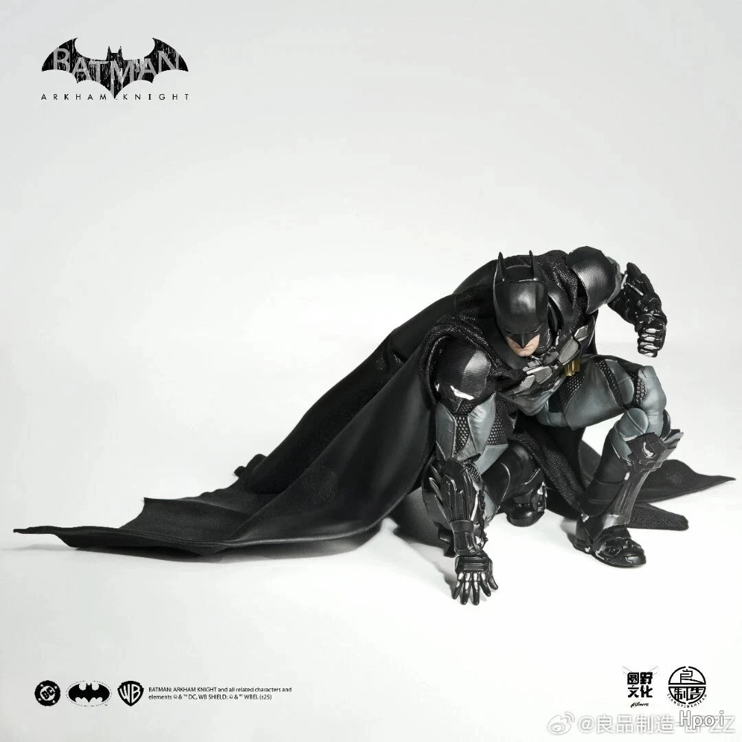 LPZZ DC Batman Arkham Knight V8.04 Batman 1/12 Action Figure Model New In Hand
