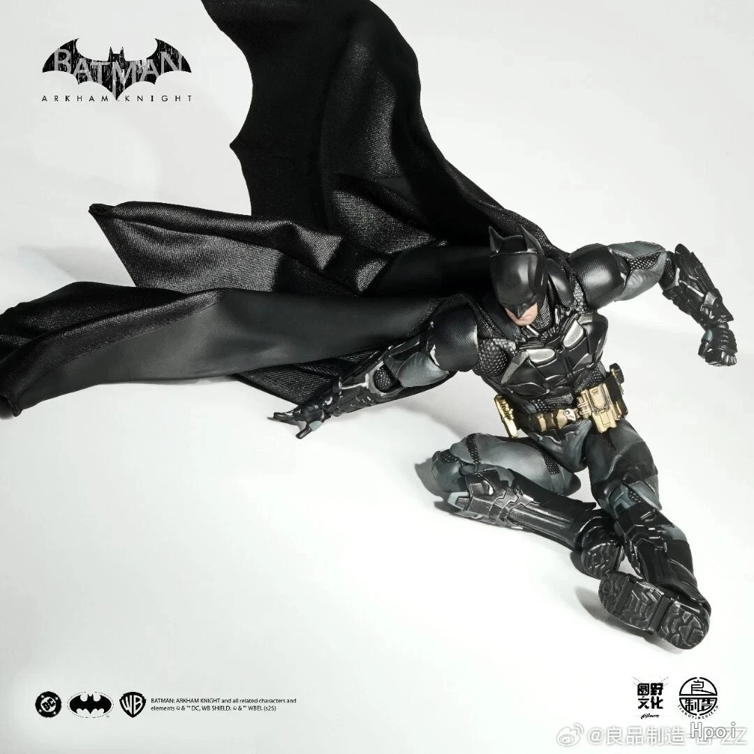 LPZZ DC Batman Arkham Knight V8.04 Batman 1/12 Action Figure Model New In Hand