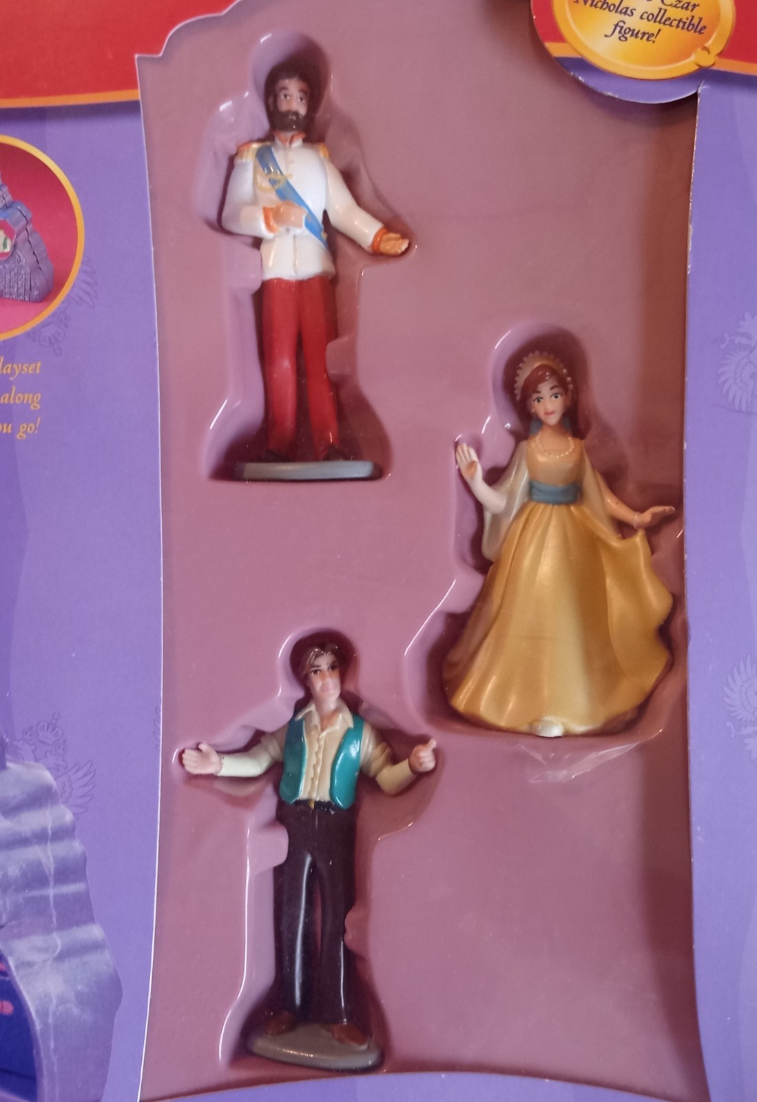 💖 1997 Anastasia Czar Russian Royalty Take-Along Playset by Galoob NIB 💖