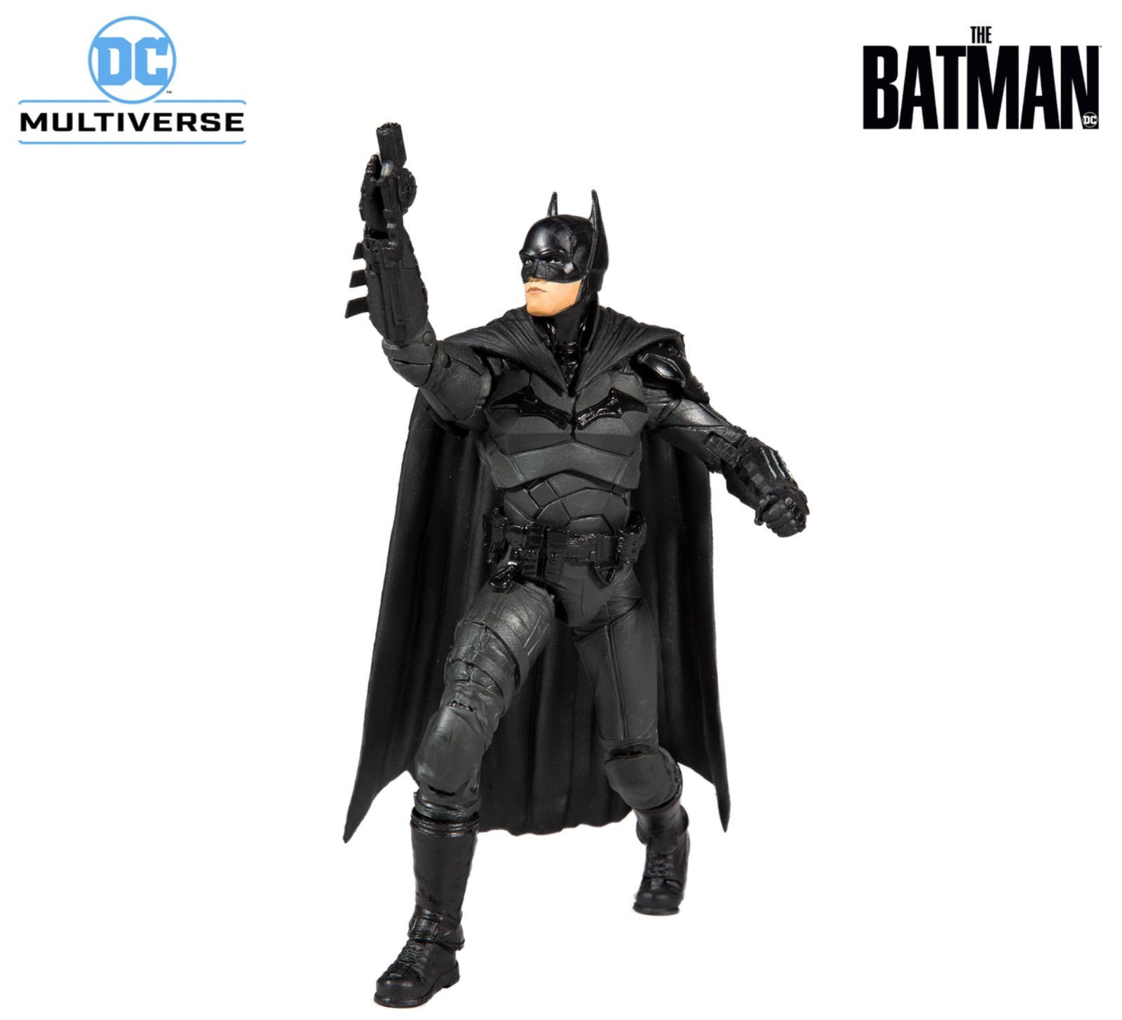 McFarlane Toys The Batman Batman 7 in. Action Figure Robert Pattinson