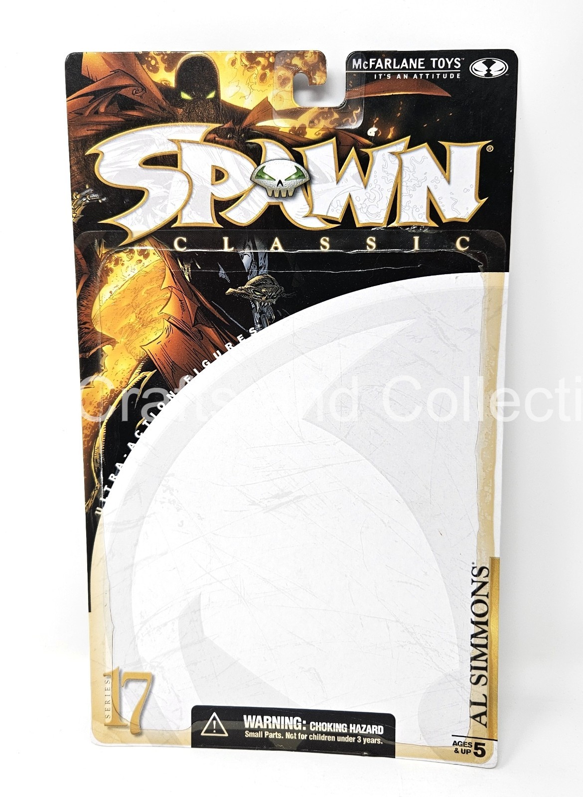Al Simmons Spawn Series 17 Loose Complete w/Card & Instructions Body Base 2000!