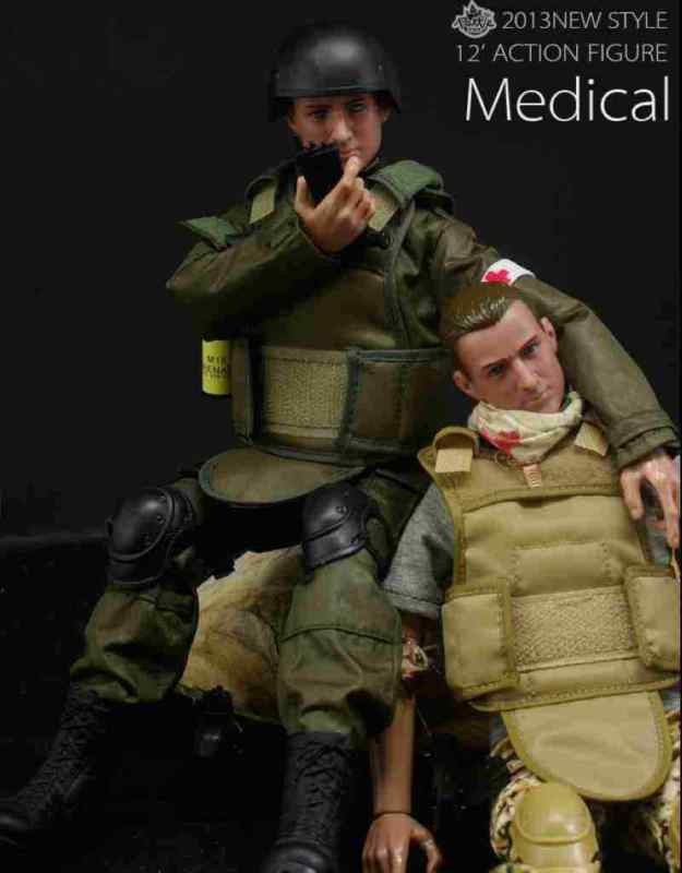 1/6 Military Army Combat Swat Police Soldier ACU Suit Figure Model Action Toys