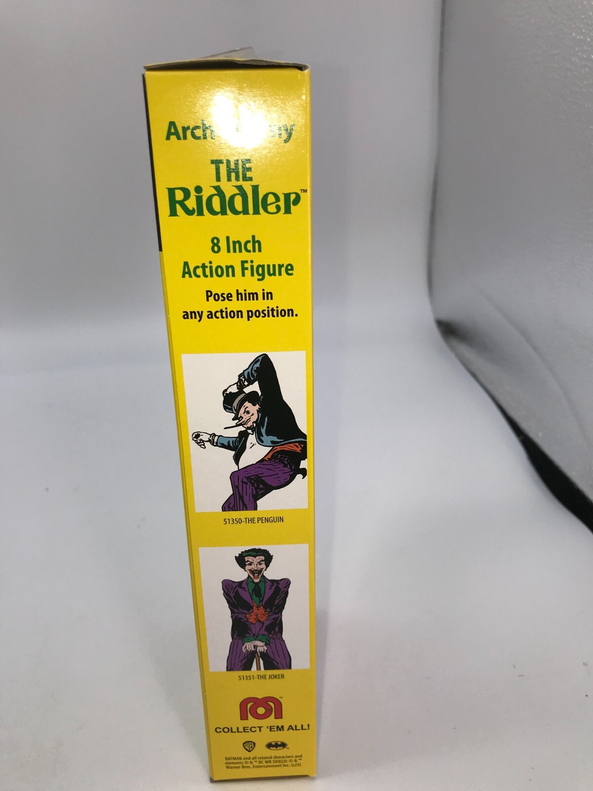 Mego Riddler 8″ Figure 50th Anniversary DC Comics World’s Greatest MINTY