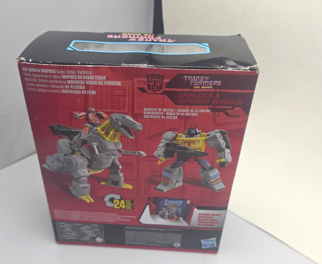 Hasbro Tomy Transformers Studio Series 86 Grimlock & Wheelie 1st Release New 8″
