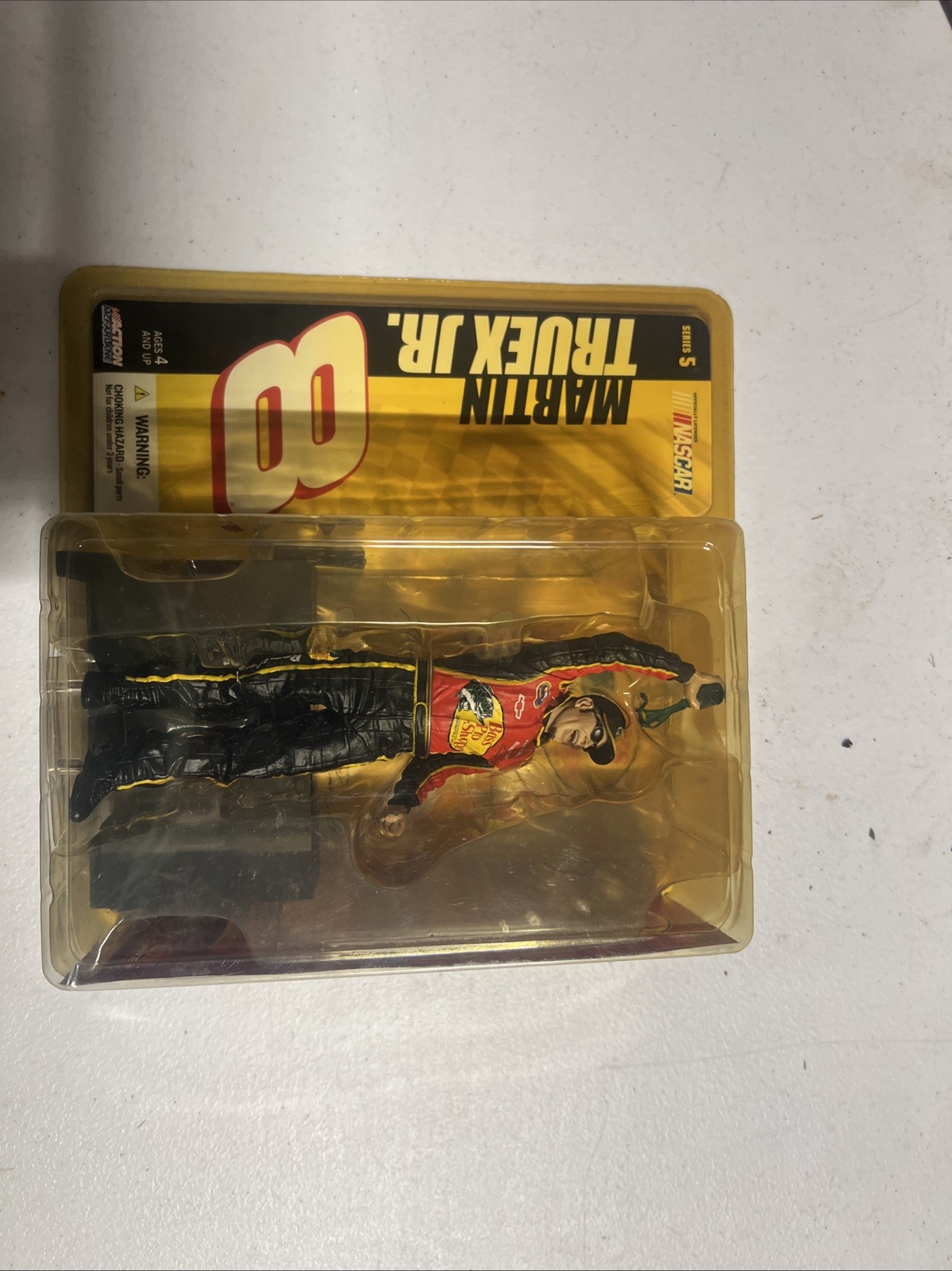 2004 Series 5 #8 Martin Truex Jr Action Figure Bass Pro Shop