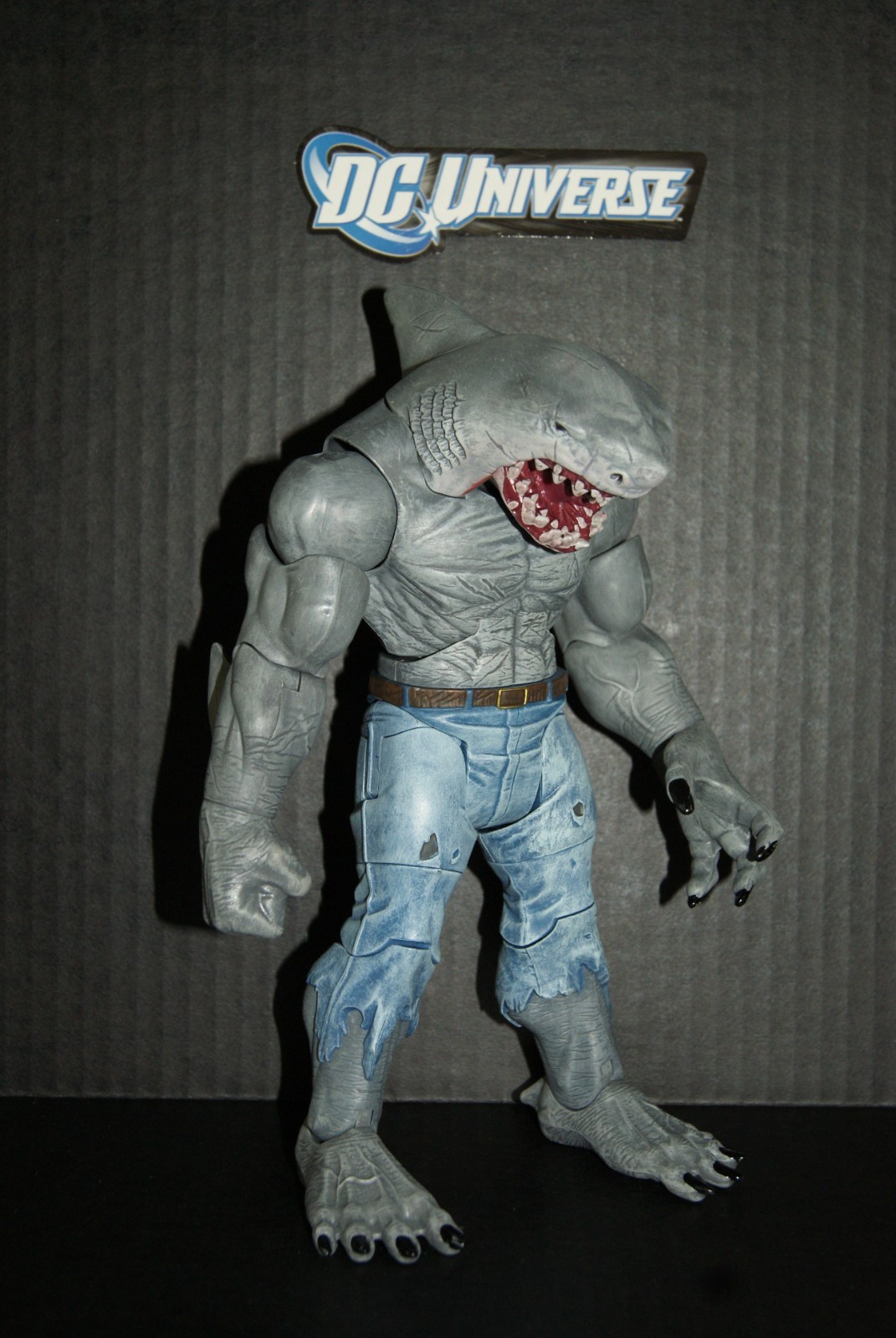 DC Multiverse Series King Shark Complete CNC Figure – HTF BAF – No Hammerhead