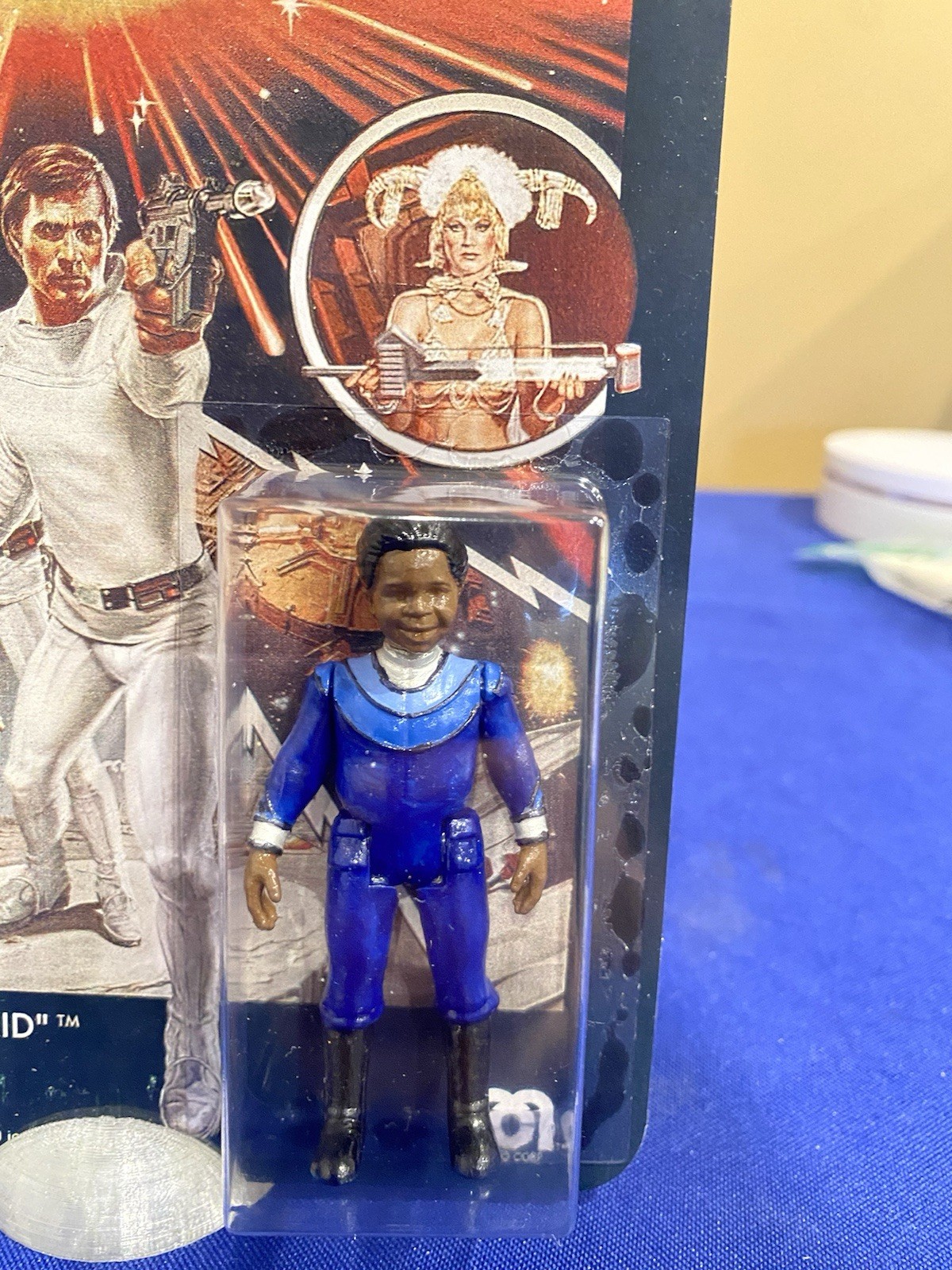 Buck Rogers Wizkid Custom/Posable Action Figure 3.75 Reproduction Card