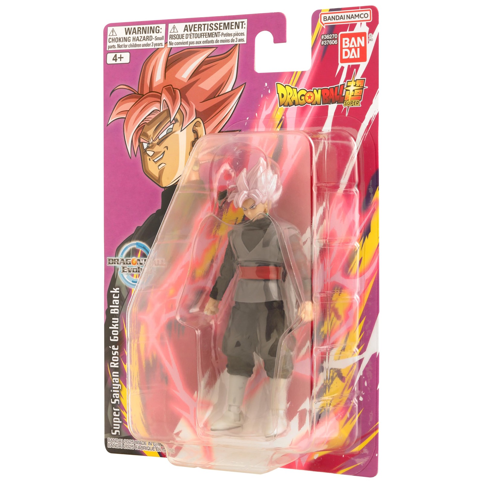 Dragon Ball Evolve – Dragon Ball Super – Super Saiyan Rose Goku Black 5″ Acti…